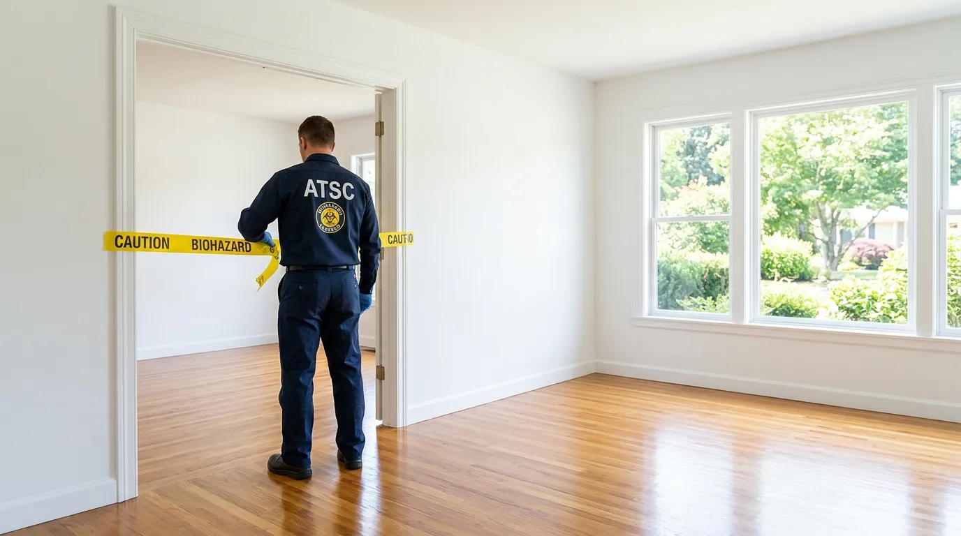 Certified biohazard cleanup crew performing Decomposition Cleanup in Marbletown